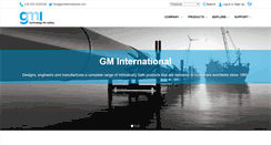 Desktop Screenshot of gminternational.com